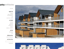 Tablet Screenshot of patey.fr